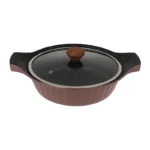 ماهیتابه دو دسته سایز 28 کایزر رزگلد