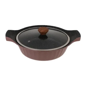 ماهیتابه دو دسته سایز 28 کایزر رزگلد