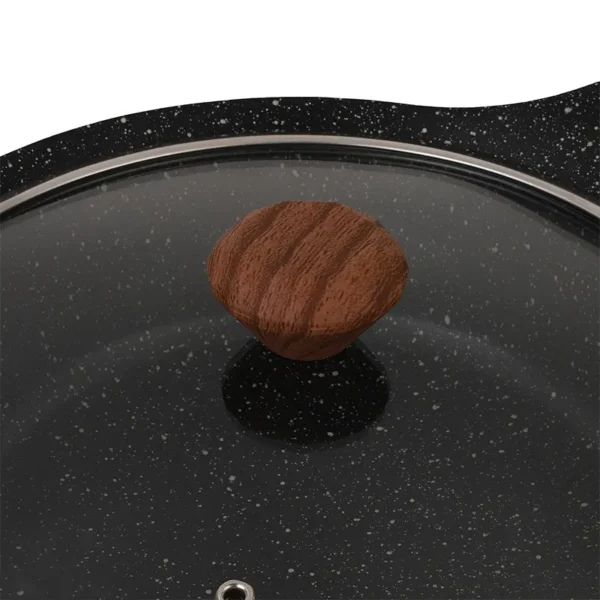 ماهیتابه دو دسته سایز 28 کایزر رزگلد