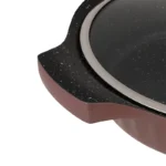 ماهیتابه دو دسته سایز 28 کایزر رزگلد