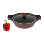 ماهیتابه دو دسته سایز 28 کایزر رزگلد