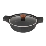 ماهیتابه دو دسته سایز 28 کایزر طوسی