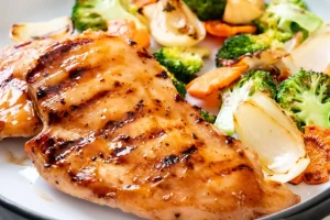 مرغ با ماهیتابه رژیمی