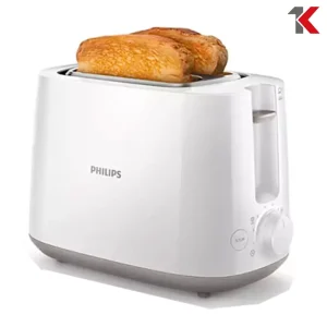 توستر فیلیپس مدل HD2581 سفید نمای کنار